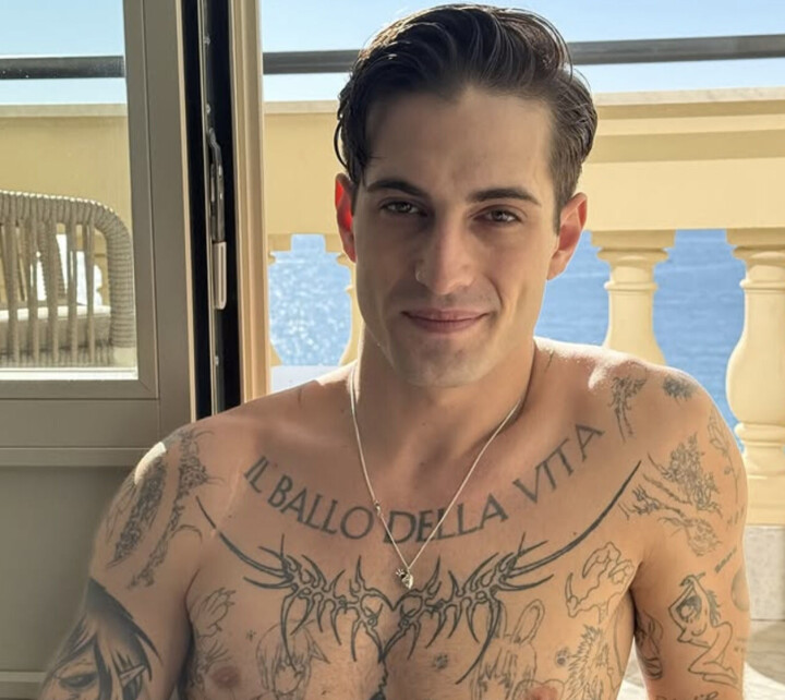 Hot op Instagram: Måneskin-zanger Damiano David Damiano David