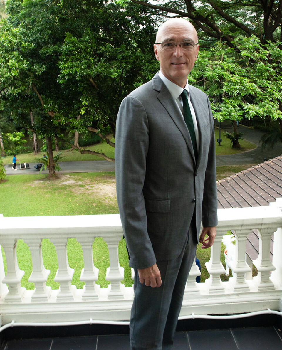 De Nederlandse ambassadeur in Thailand Remco van Wijngaarden.