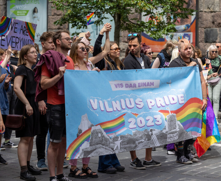 Gerechtshof Litouwen: wet tegen ‘homopropaganda’ is in strijd met de Grondwet Pride in Vilnius, Litouwen