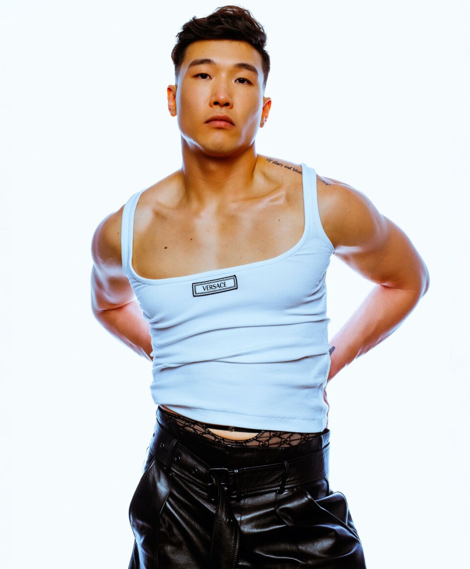 Shirt: Versace Joel Kim Booster