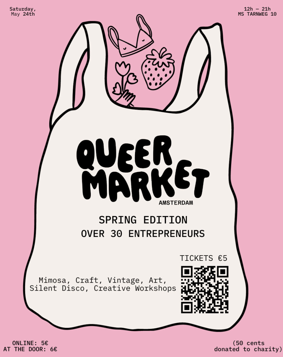 Kom naar Queer Market 2025, met vintage spullen, workshops, muziek, lekker eten en meer Queer Market