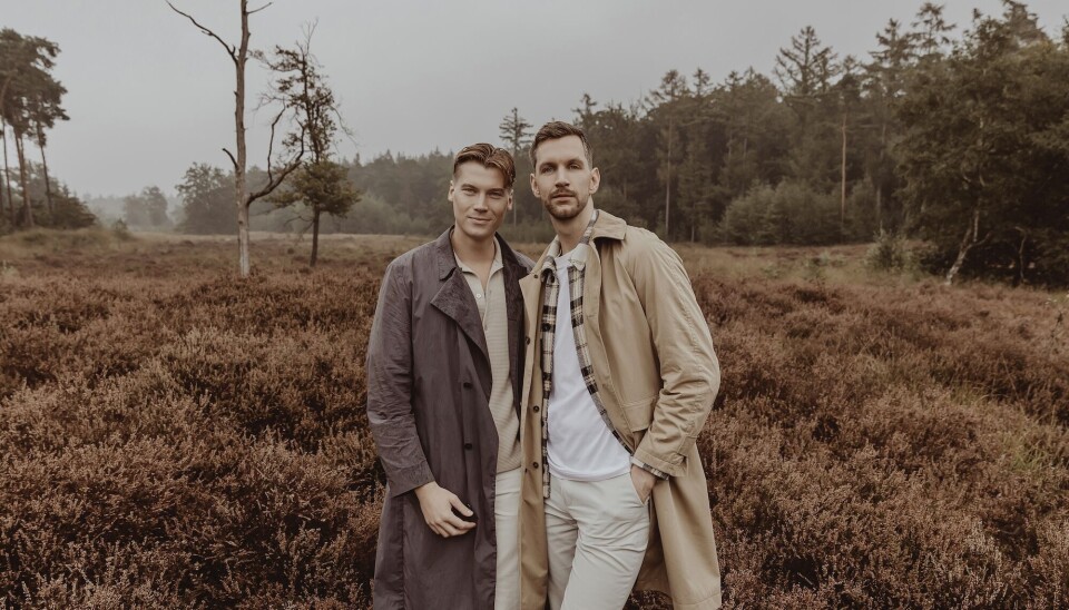 Jeroen (rechts) en Wouter. Jeroen (rechts) en Wouter.