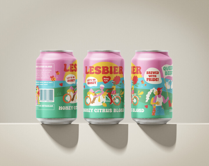 De makers van Queer Beer lanceren Lesbier, een ode aan de vrouw Lesbier