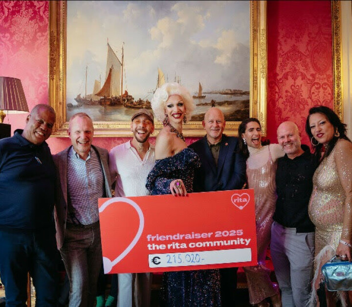 Stichting RITA haalt meer dan 215 duizend euro op tijdens friendraiser in ambtswoning burgemeester Amsterdam RITA