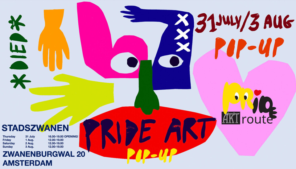 De Pride-maand komt eraan: bekijk hier onze tips van deze week, met kunst, film en een barbecue Diederik Verbakel