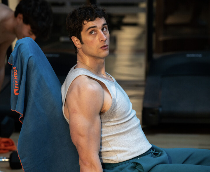 Hot op Instagram: Olympo-acteur Agustín Della Corte Agustín Della Corte in Olympico