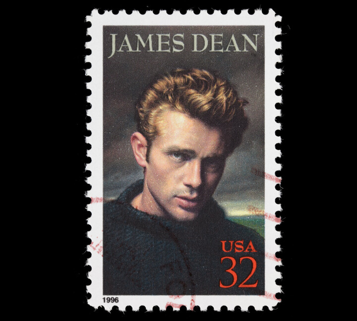 Brandon Flynn te zien als James Dean in Willie and Jimmy Dean, over de homoseksuele affaire van deze twee acteurs James Dean
