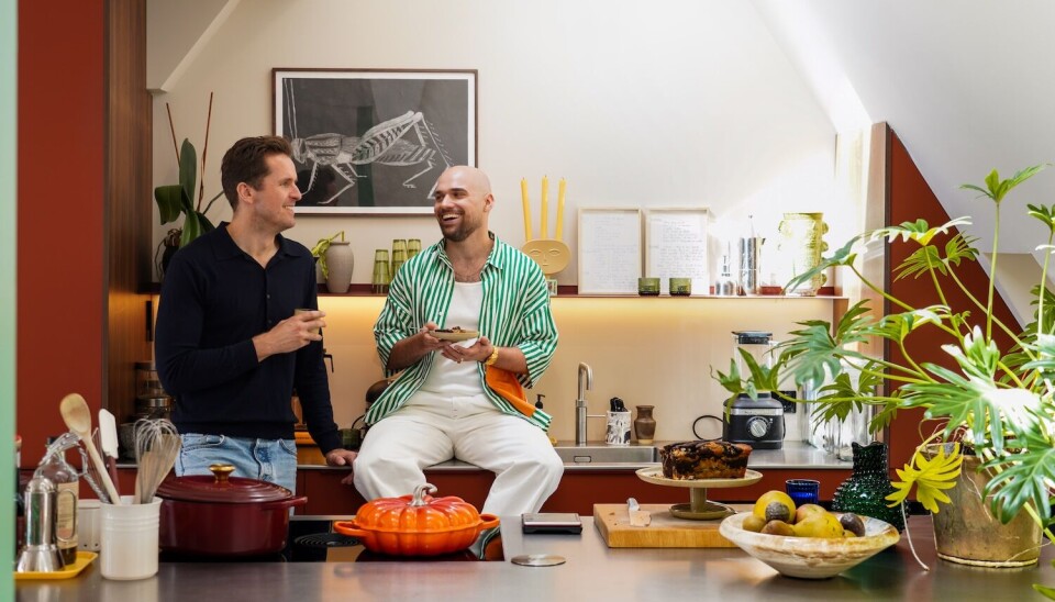 Joep en Enzo in hun keuken
