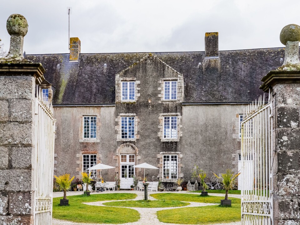 De poorten van het chateau, iets waar Gijs en Angelo direct op vielen. De poorten van het chateau, iets waar Gijs en Angelo direct op vielen.