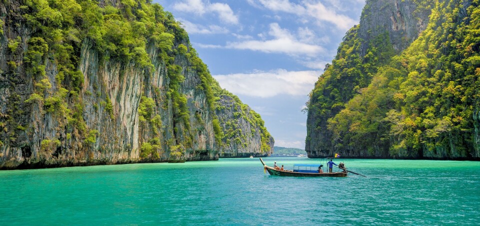 Pileh lagoon op Ko Phi Phi Ley. Pileh lagoon op Ko Phi Phi Ley.