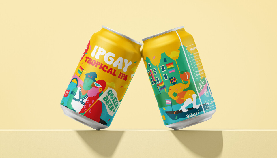 Queer Beer lanceert IPGAY, een tropische IPA voor de warme zomer IPGAY