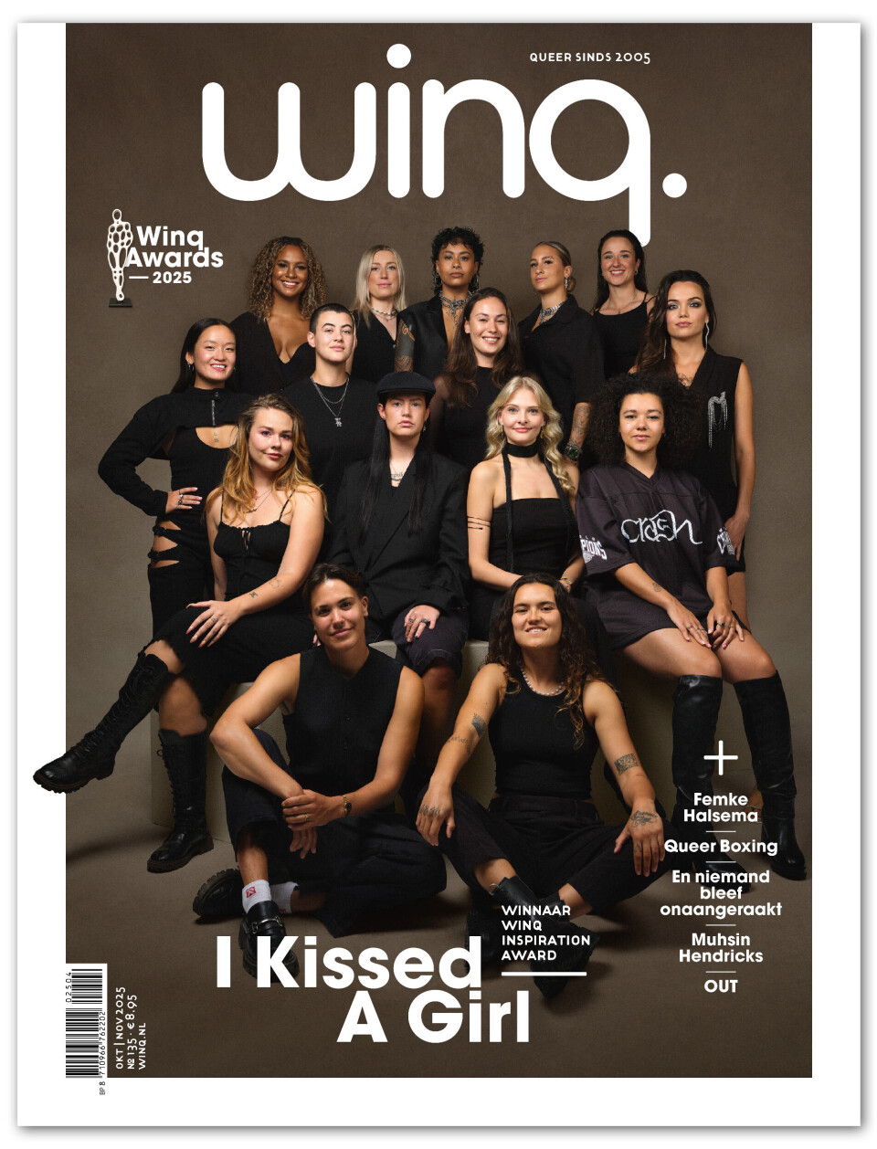 Winnaar Winq Inspiration Award 2025: I Kissed A Girl