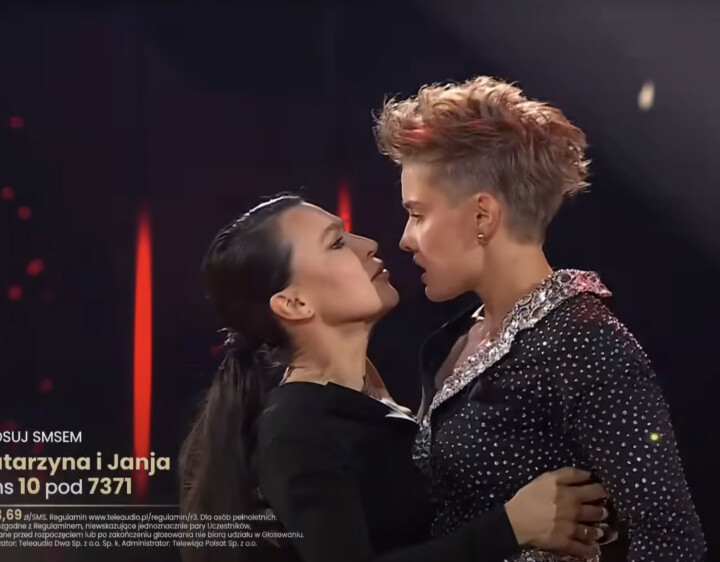 Primeur in Polen: twee vrouwen vormen koppel in Dancing with the Stars Dancing With the Stars Polen