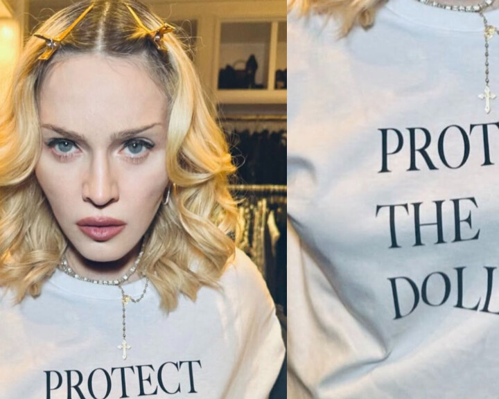 Protect the Dolls: al meer dan 600.000 dollar ingezameld voor de transgender gemeenschap met dit speciale T-shirt Madonna - Protect the Dolls