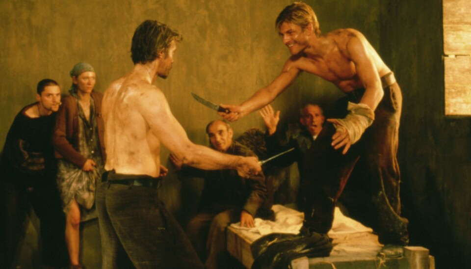 Nigel Terry (links) en Sean Bean.