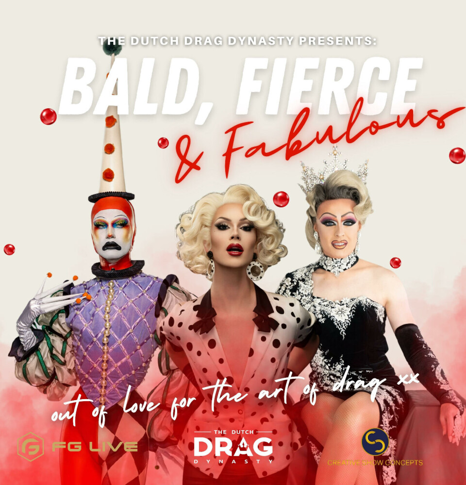 Nieuwe dragshow met glitter, glamour en spektakel: Bald, Fierce & Fabulous