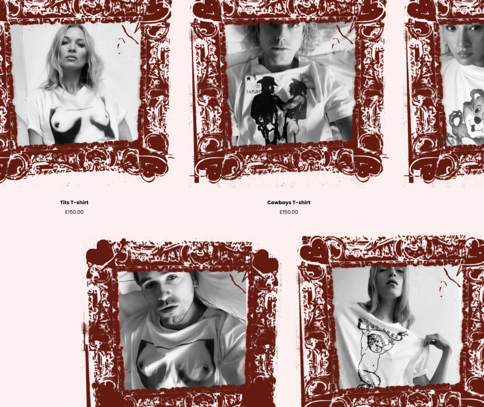 T-shirt met homo-erotische cowboys van Vivienne Westwood opnieuw verkrijgbaar, opbrengst naar lbhtiq charity
