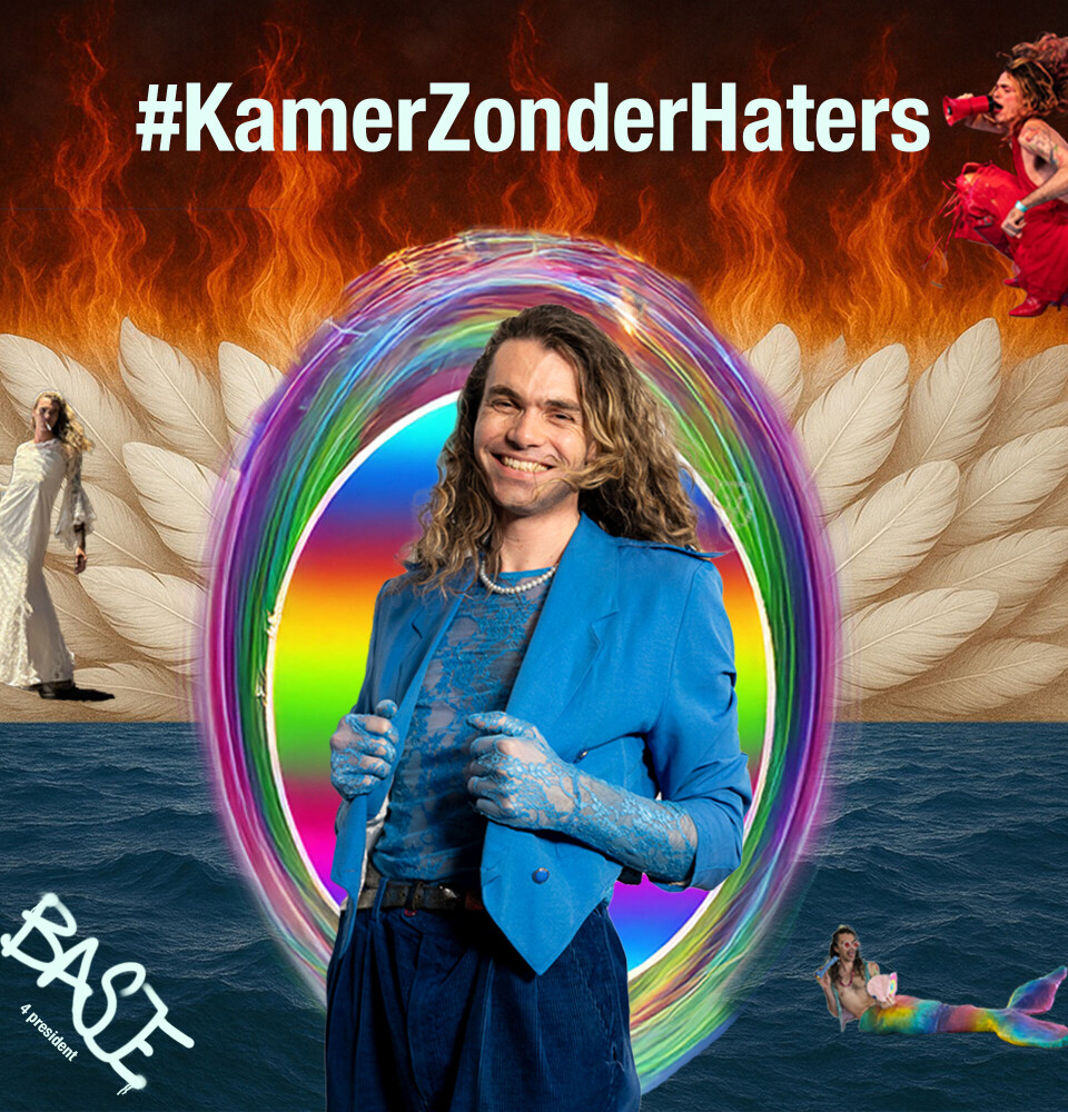 Basje zingt lied voor de verkiezingen: “Stem liefde, niet leed”