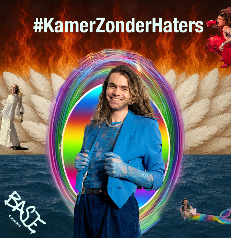 Basje zingt lied voor de verkiezingen: “Stem liefde, niet leed” Basje