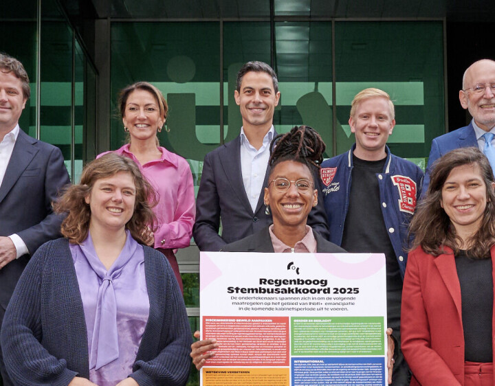 Deze partijen zetten zich in voor lbhtiq+-rechten en tekenen het Regenboog Stembusakkoord 2025 Regenboog Stembusakkoord
