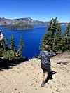 Crater lake.
