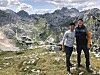 Romke Gabe en Irolt in Durmitor national park.