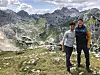 Romke Gabe en Irolt in Durmitor national park.