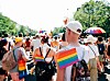 Beeld: Pride-mars in Boedapest in 2023 via UnSplash