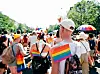 Beeld: Pride-mars in Boedapest in 2023 via UnSplash